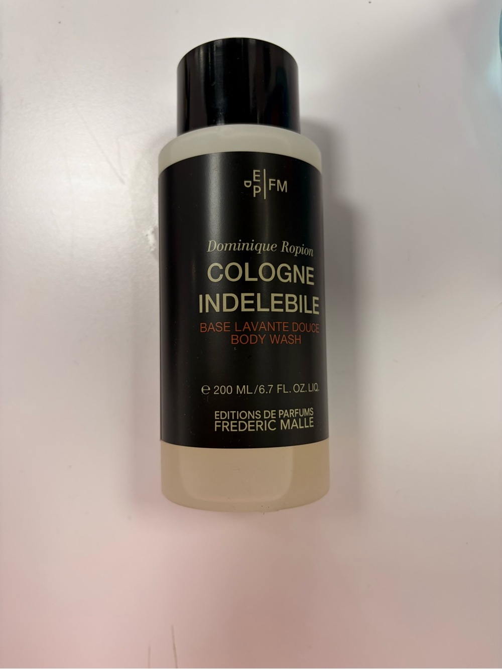 Frederic Malle Series - Dominique Ropion Cologne Indelebile Body Hand Wash New